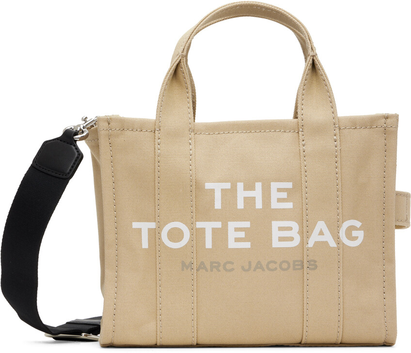 

Бежевая объемная сумка 'The Mini Tote Bag' Marc Jacobs