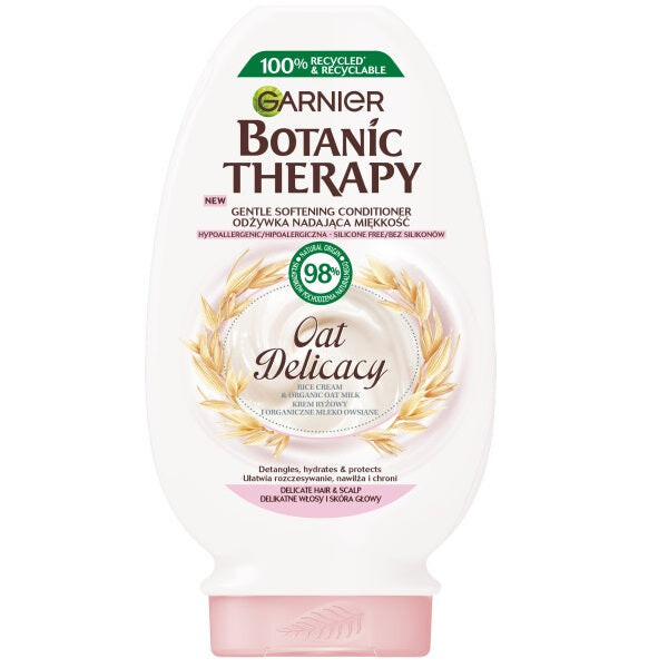 

Garnier Botanic Therapy Oat Delicacy Смягчающий кондиционер для деликатных волос и кожи головы 200мл
