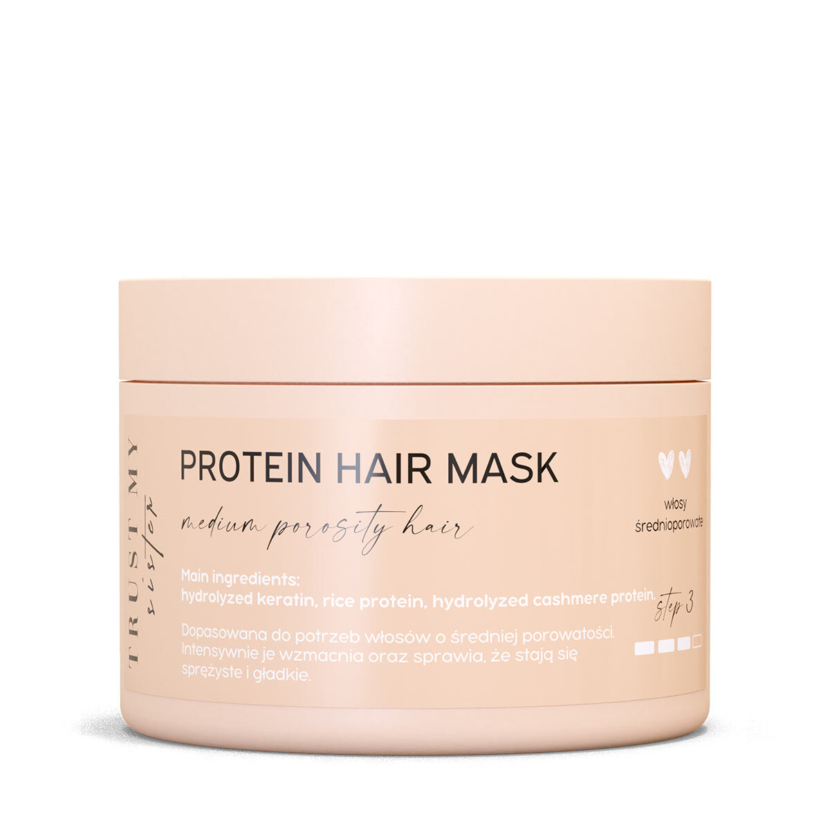 

Trust My Sister Protein Hair Mask протеиновая маска для волос средней пористости 150г