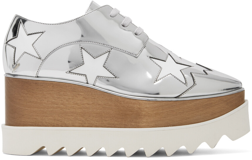 

Серебряные оксфорды Elyse Stars Mirror Stella McCartney