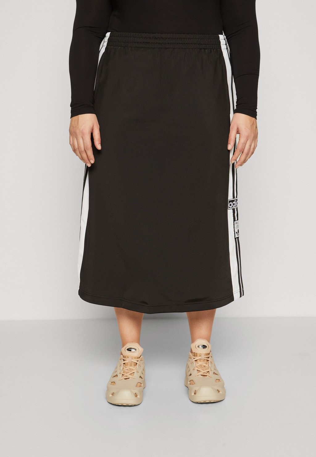 

Юбка карандаш adidas Originals, черный