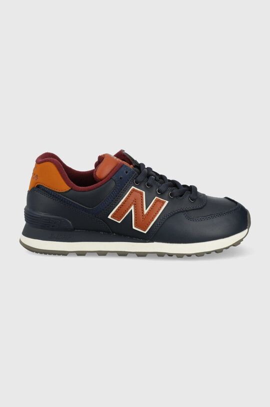 

Кожаные кроссовки ML574OMC New Balance, темно-синий