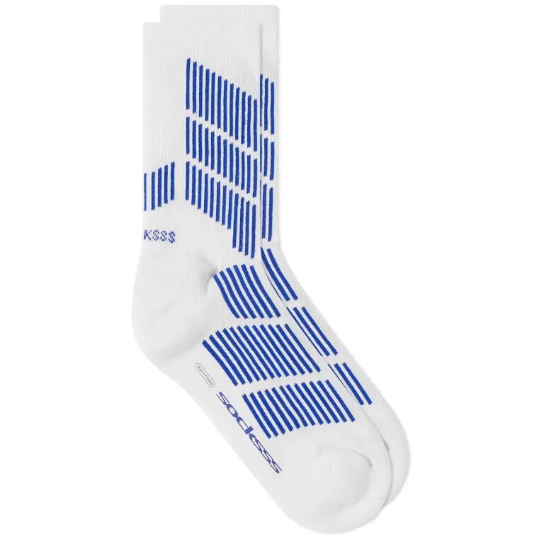 

Носки Socksss Lightspeed, белый, синий