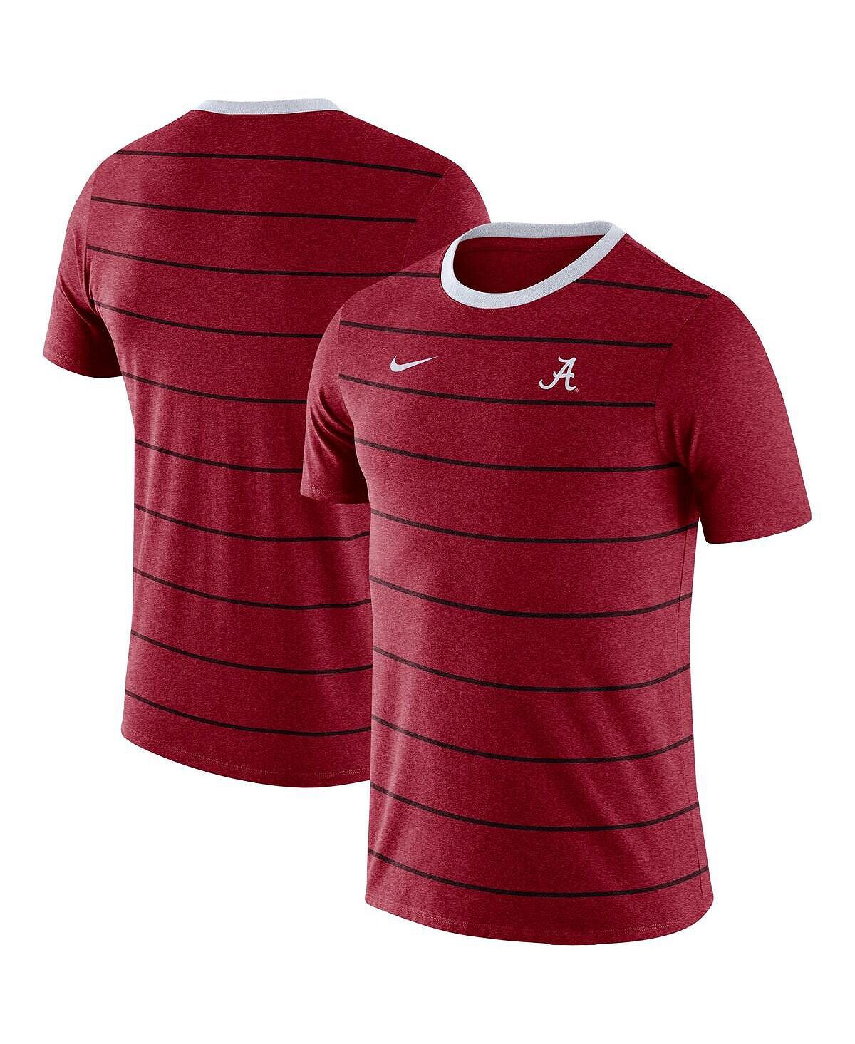 

Мужская футболка crimson alabama crimson tide inspired tri-blend Nike
