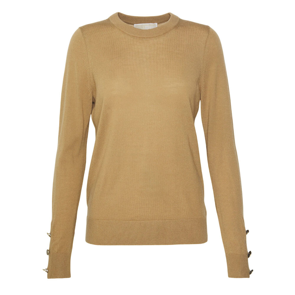 

Джемпер Michael Kors Button, кофейный