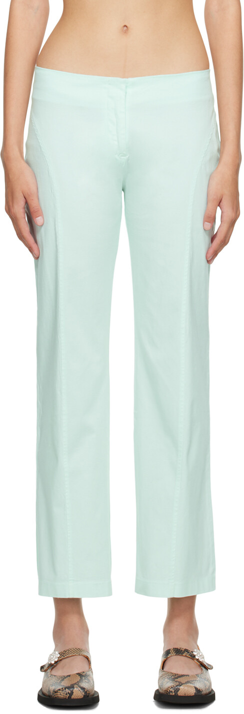 

SSENSE Эксклюзивные синие брюки Razo Gimaguas