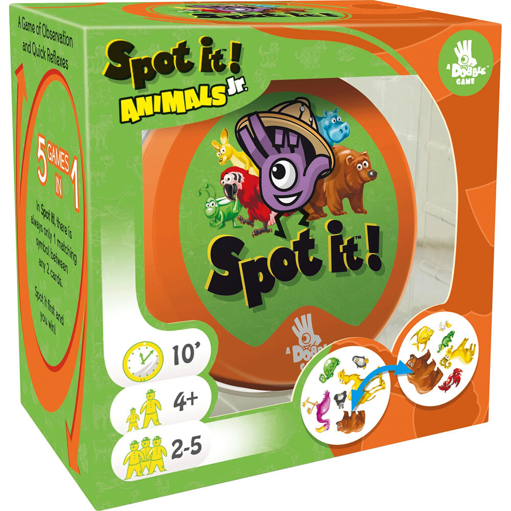 

Настольная игра Zygomatic Spot It! Animals Jr.