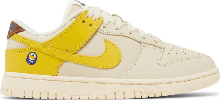 Кроссовки Nike Wmns Dunk Low LX 'Banana', кремовый кроссовки nike wmns dunk low lx coconut milk кремовый