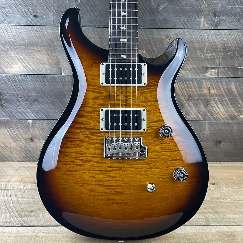 

PRS CE 24 Black Neck Custom Color - Amber Smokerwap Burst 349289