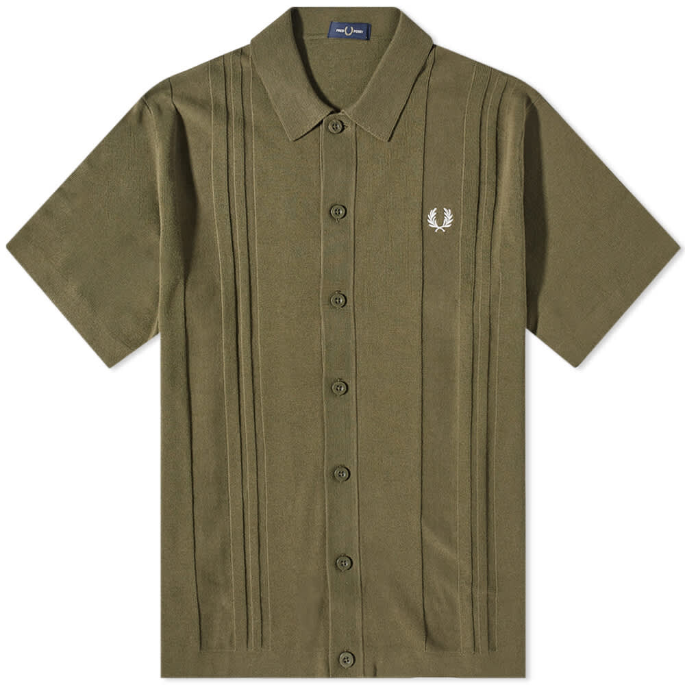 

Рубашка Fred Perry Button Through Knitted Shirt