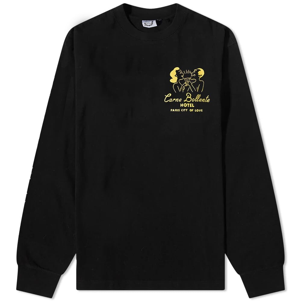 

Футболка Carne Bollente Long Sleeve The Carne Love Hotel Tee, Черный