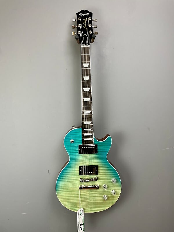 

Epiphone Les Paul Modern Figured 2020 - Present Caribbean Blue Fade