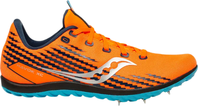 

Кроссовки Saucony Wmns Havok XC 3 Spike ViZi Blue Blaze, оранжевый