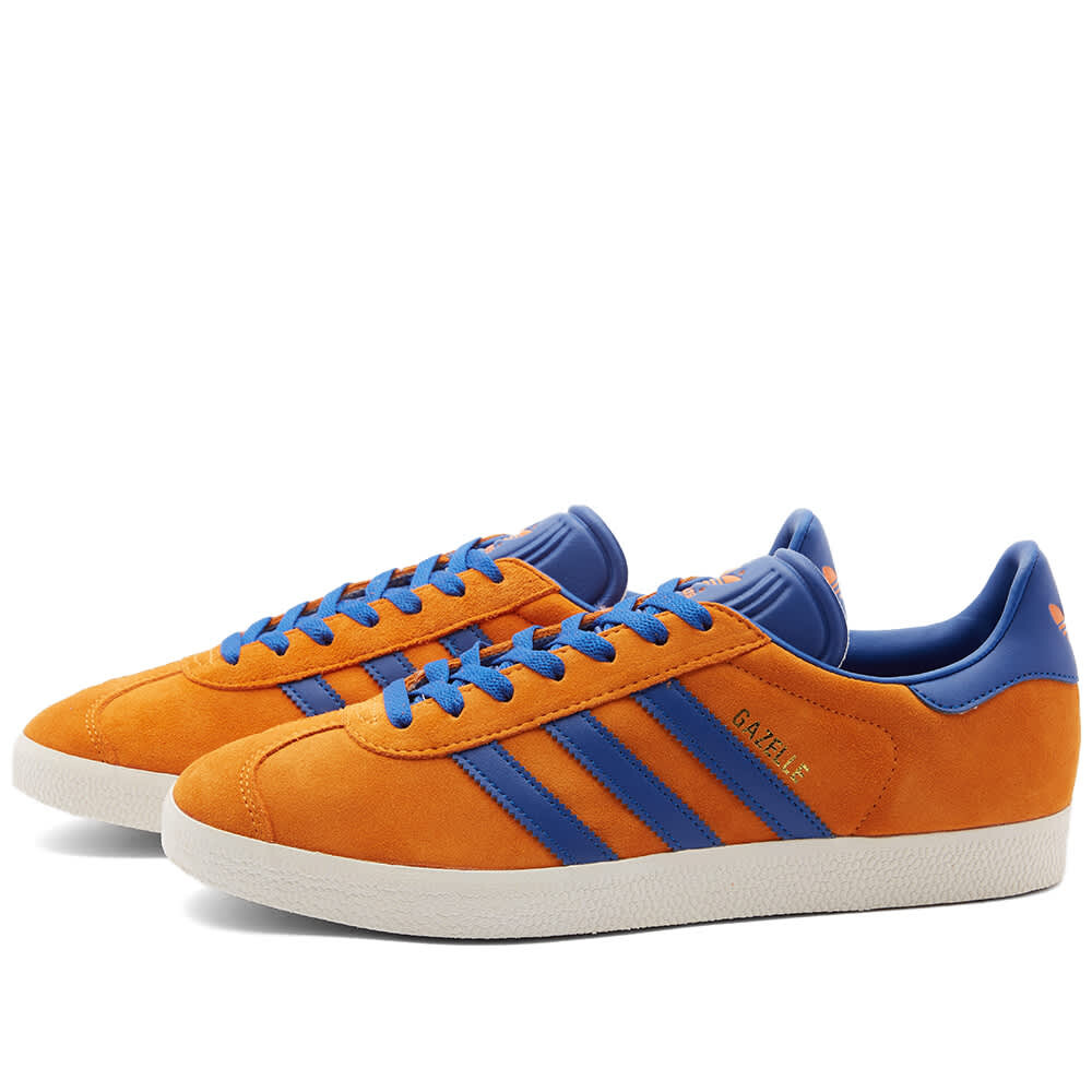 

Кроссовки Adidas Gazelle, оранжевый/синий
