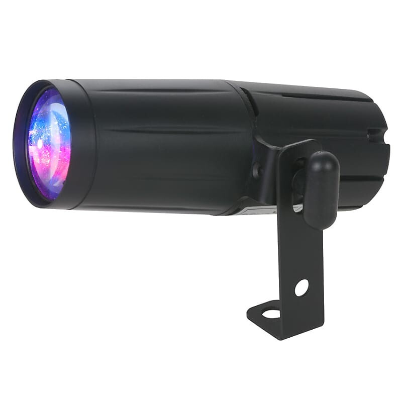 

Американский DJ PINSPOT LED QUAD DMX 8-ваттный RGBW светильник с беспроводным ИК-пультом American DJ PIN623