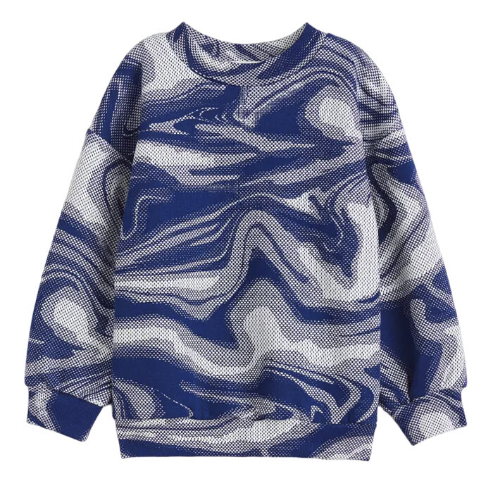 

Свитшот H&M Oversized, синий