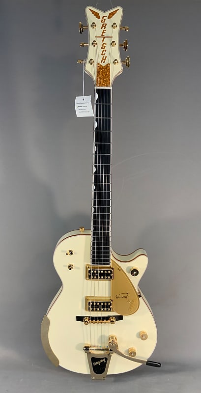 Gretsch G6134T-58 VINTAGE SELECT ’58 PENGUIN WITH BIGSBY Vintage White