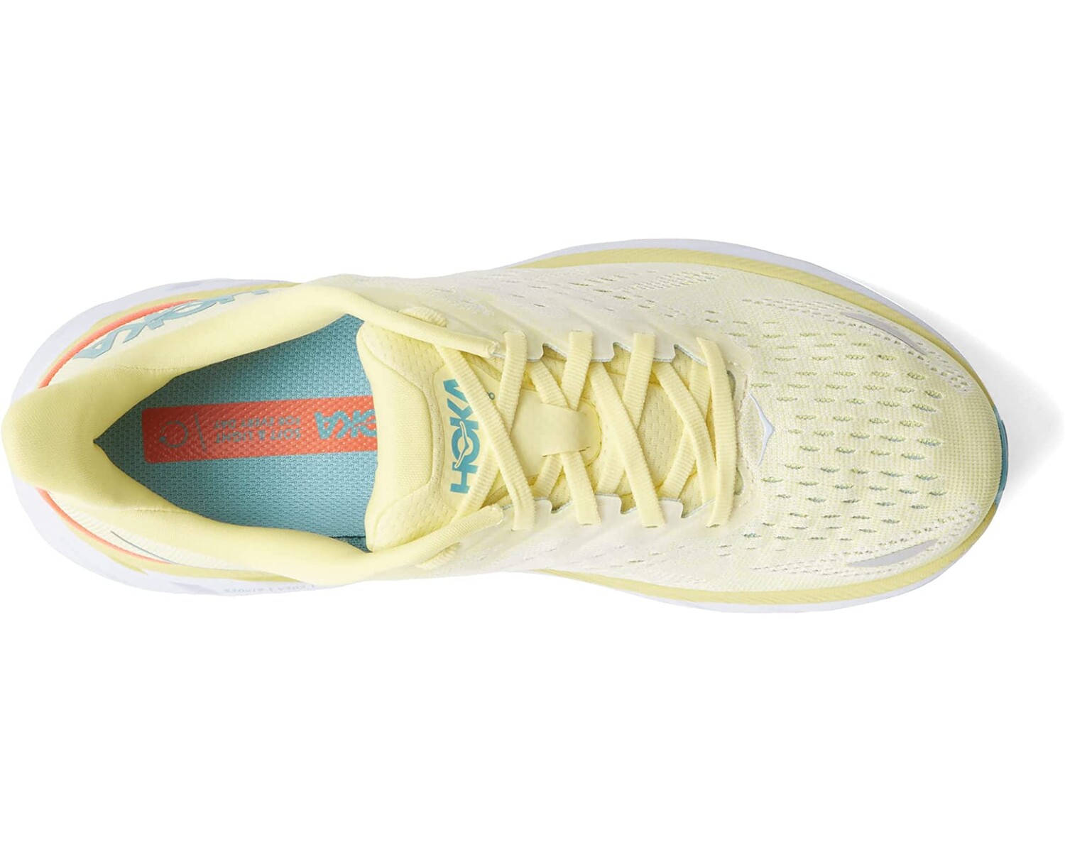 

Кроссовки Clifton 8 Hoka, желтая груша