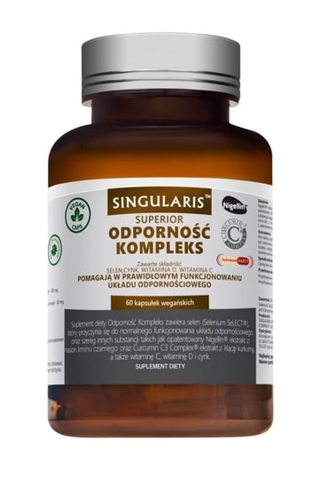 Singularis Superior, Иммунный комплекс, пищевая добавка, 60 капсул Singularis-Herbs