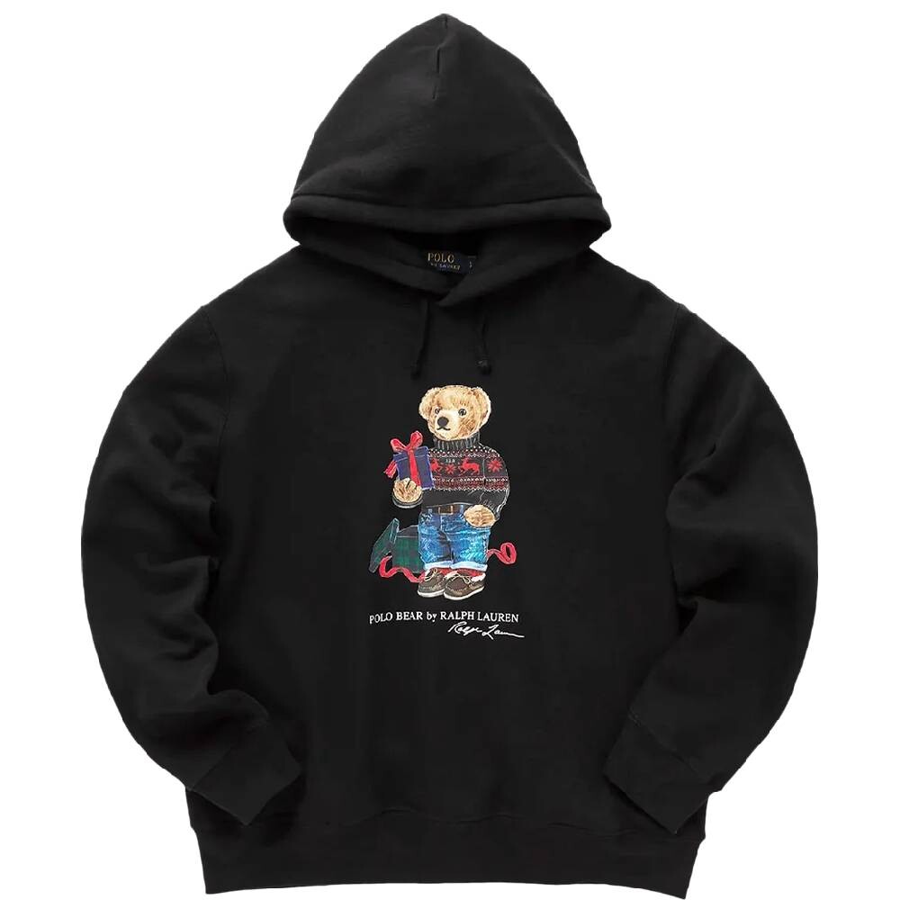 

Толстовка Polo Ralph Lauren Bear Fleece, черный