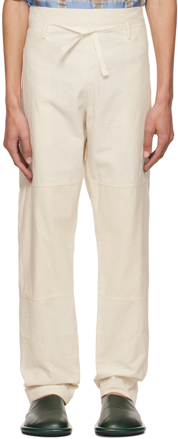 

Брюки Off-White Le Papier 'Le Pantalon Taiolo' Jacquemus, Серый