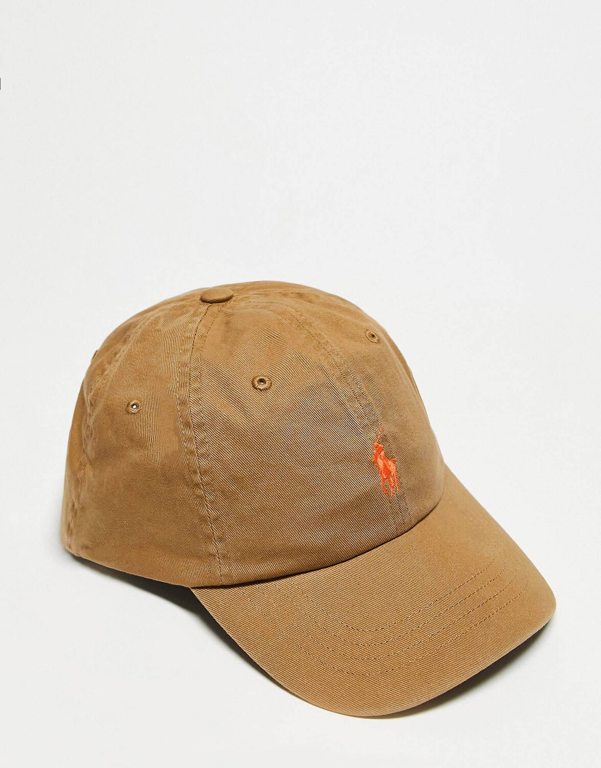 

Темно-коричневая кепка Polo Ralph Lauren с небольшим логотипом