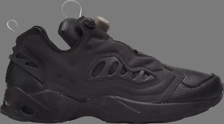 

Кроссовки instapump fury road pl 'black ice' Reebok, черный, Черный;серый