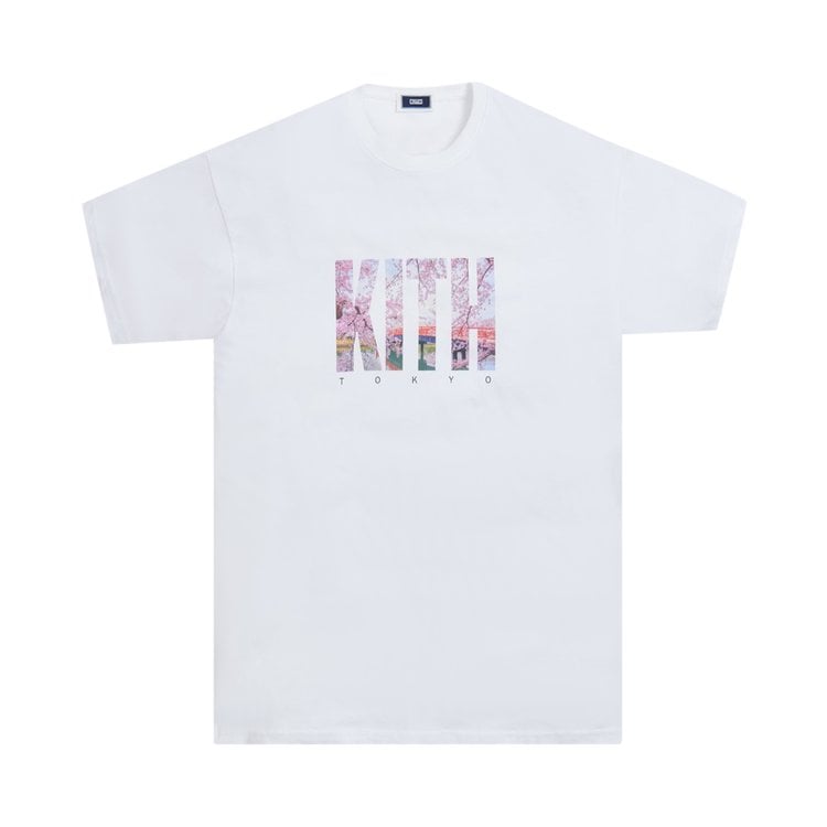 Футболка Kith Tokyo Landmark Tee 'White', белый - фото