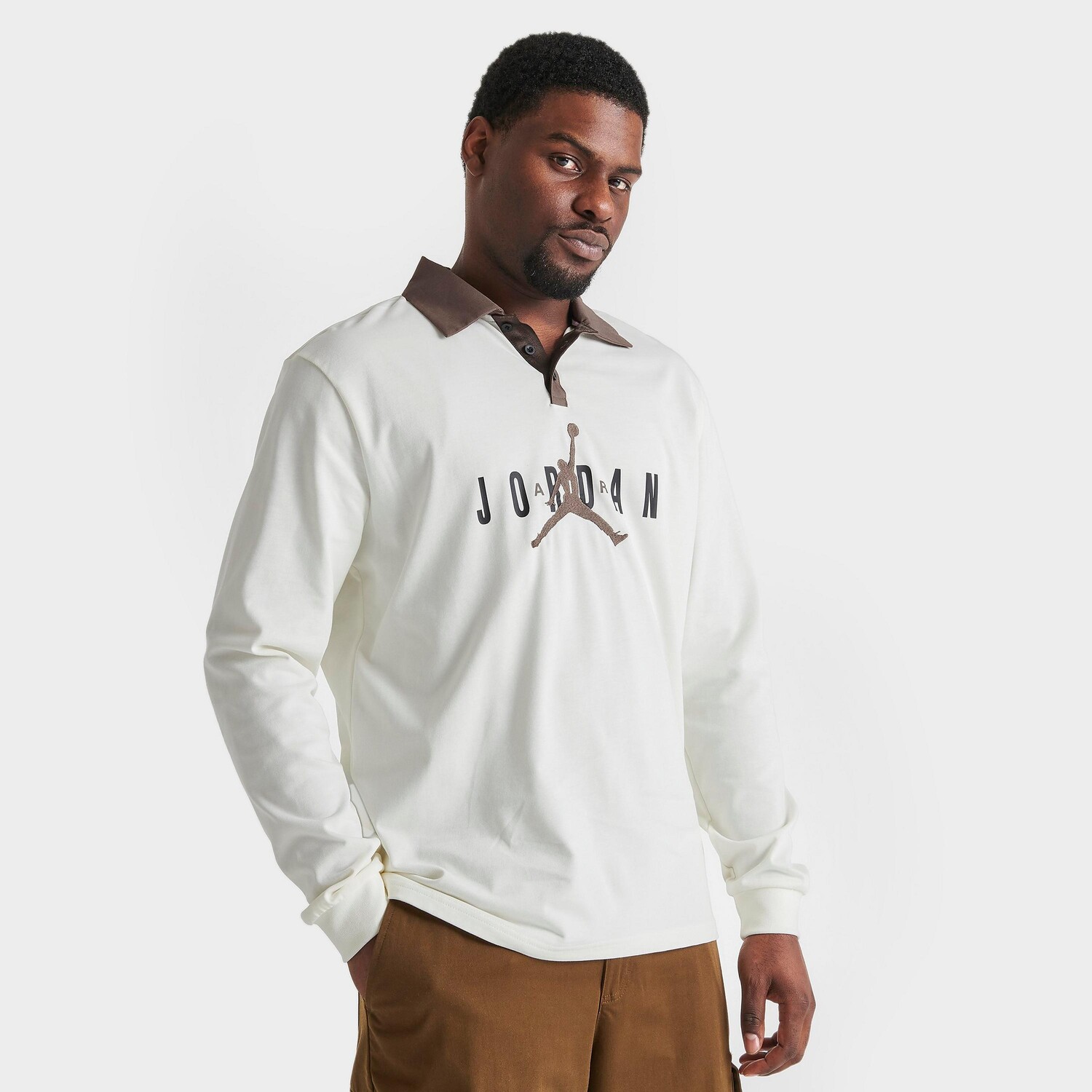 

Мужская футболка для регби Jordan Essentials, белый