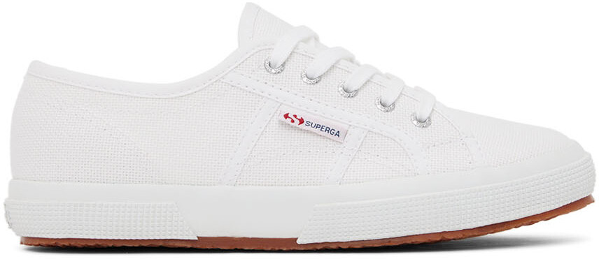 

Детские белые классические кроссовки Superga