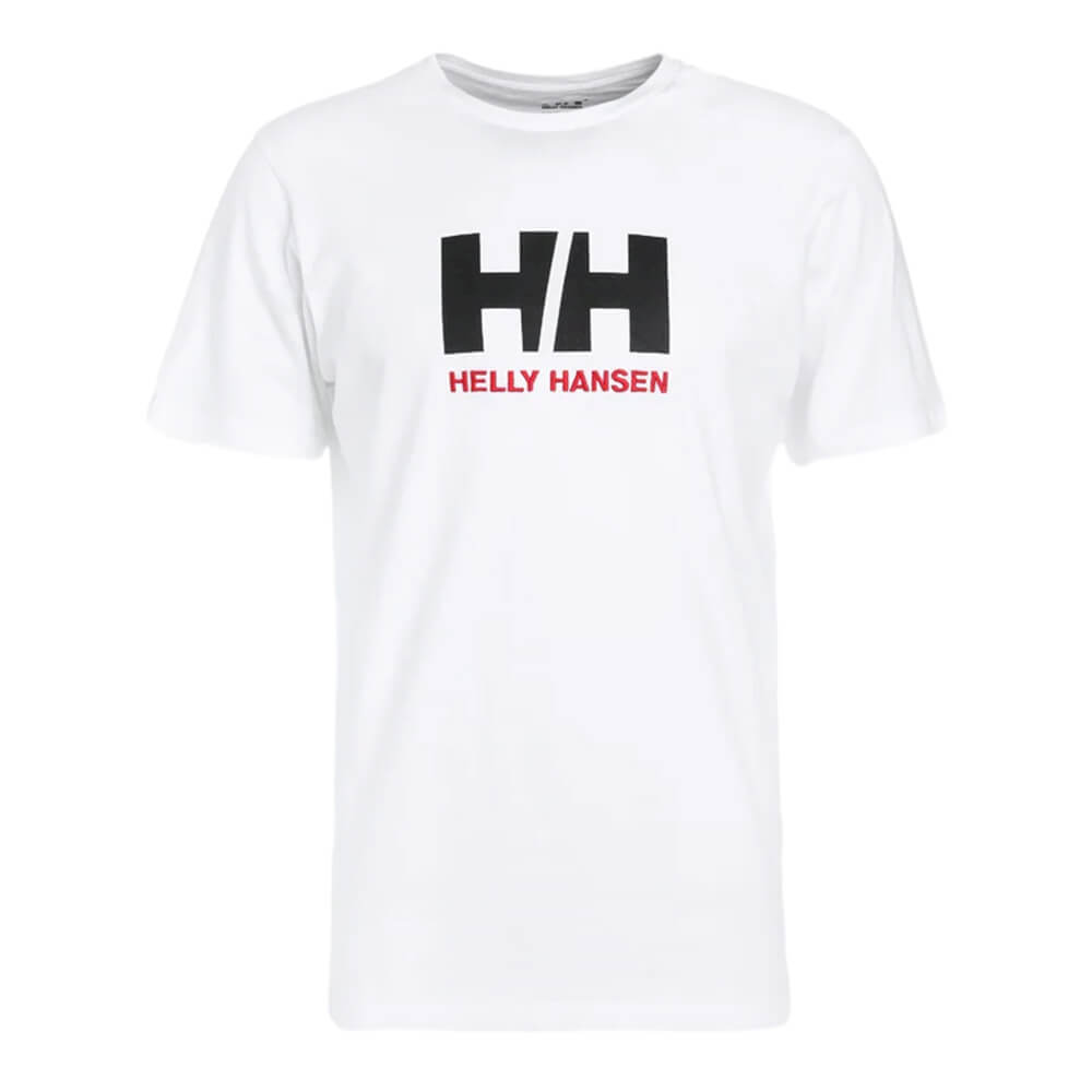 Футболка Helly Hansen Logo, белый/черный футболка helly hansen logo белый черный