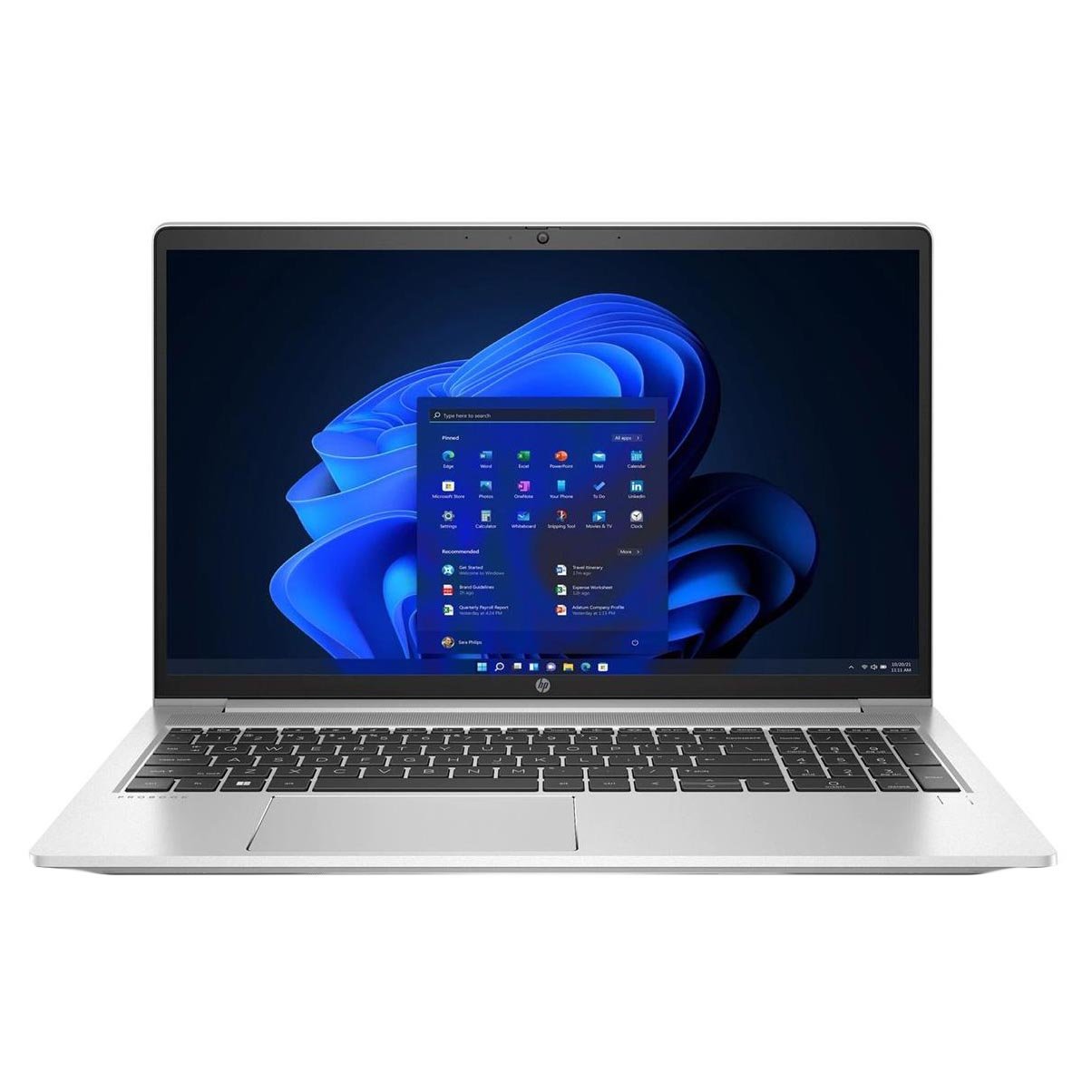 Ноутбук HP ProBook 450 G9, 15,6" Full HD, 16Гб/512Гб, i7-1255U, серый, английская клавиатура - фото