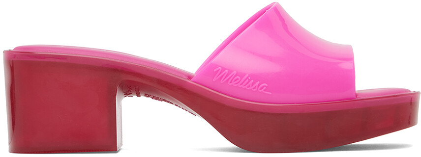 

Розовые туфли без задника Melissa