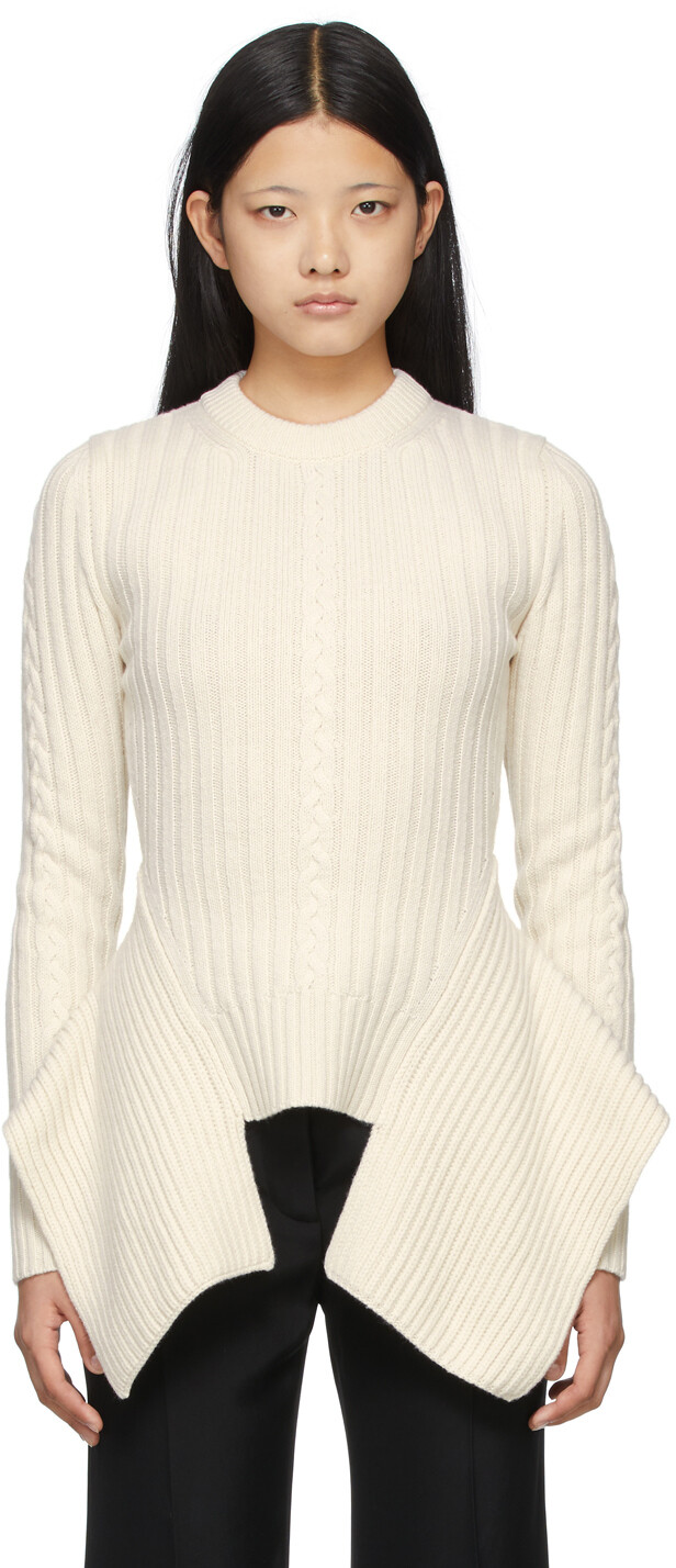

Свитер фактурной вязки Off-White Alexander McQueen