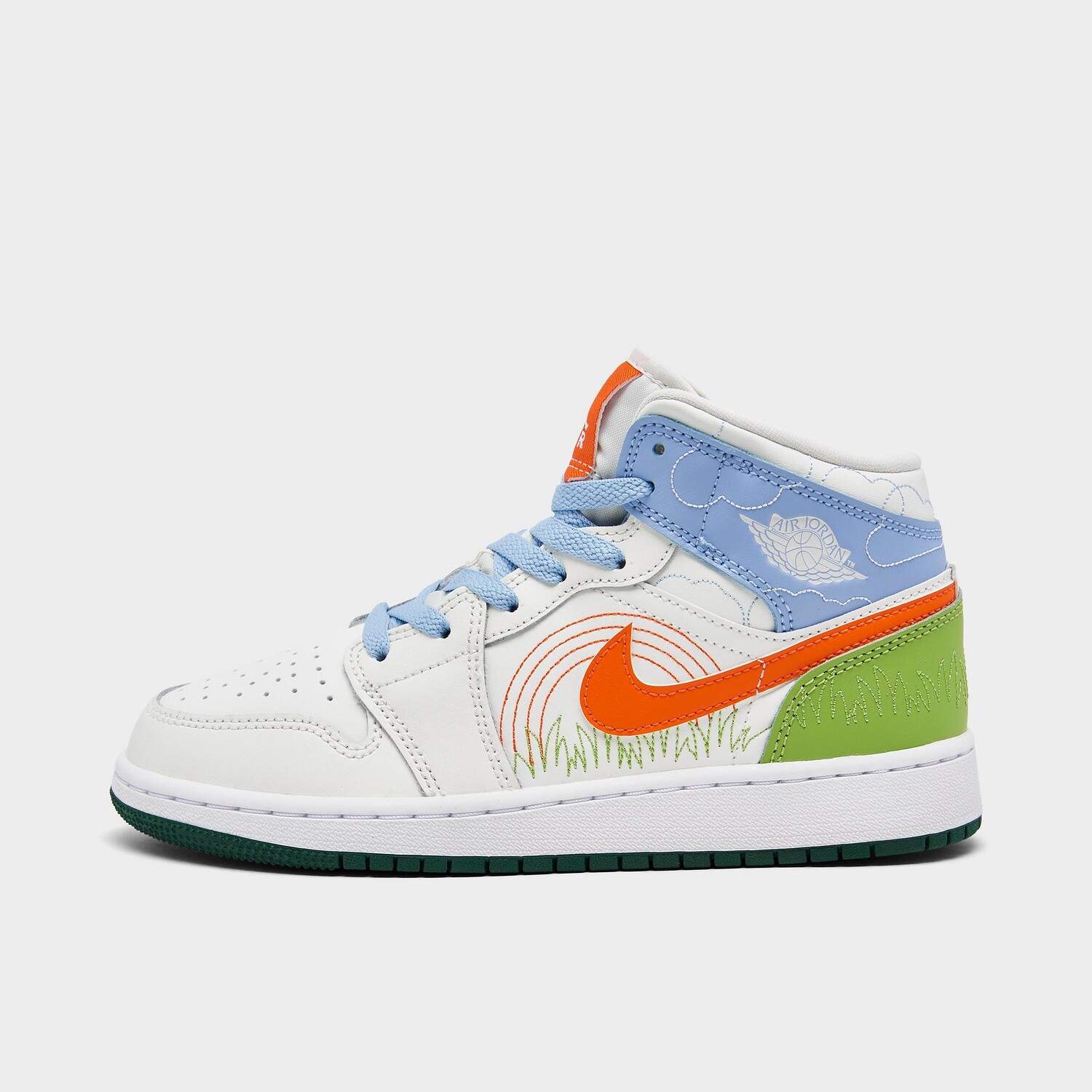 

Повседневная обувь Air Jordan Retro 1 Mid SE для больших детей, бежевый