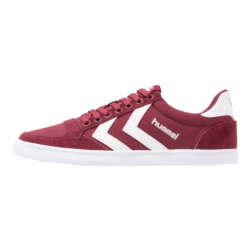 Кроссовки Hummel Slimmer Stadil Low, bordeaux/weiß - фото