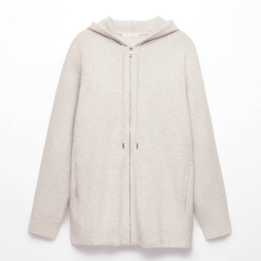 

Толстовка Oysho Long Hooded, светло-серый
