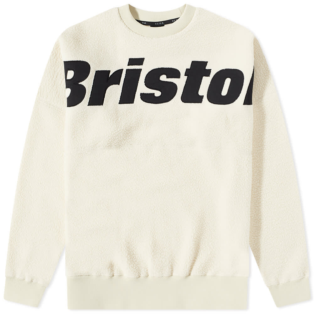 

Толстовка FC Real Bristol Boa Fleece Logo Crew Sweat, Серый