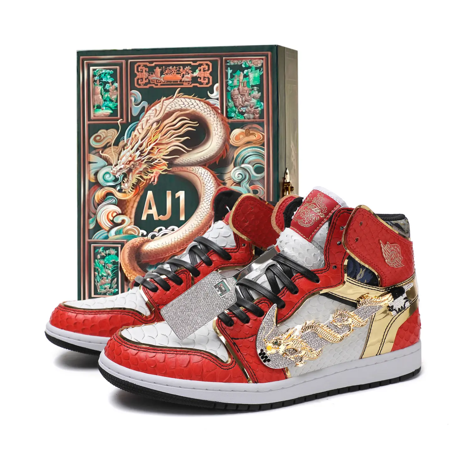 

Jordan Air Jordan 1 винтажные баскетбольные кроссовки женские, Red