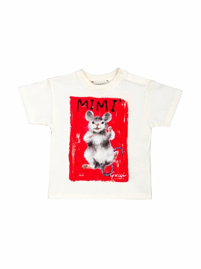 

Хлопковая футболка Gucci