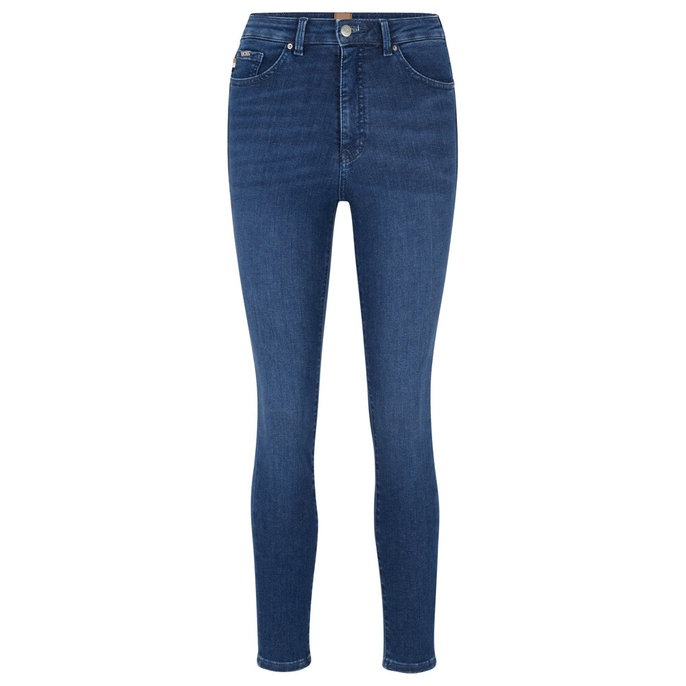 

Джинсы Boss High-Waisted, синий