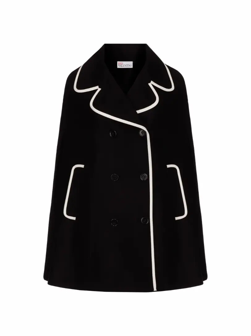 

Шерстяная накидка RED Valentino