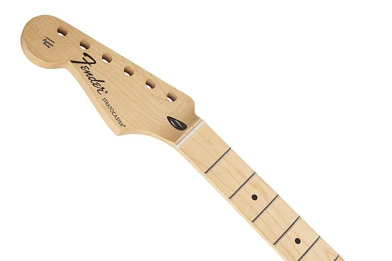 

Fender Mexico LEFTY/LEFT-HANDED Stratocaster Neck, Modern "C", Med Jumbo, 21 лад 099-4622-921