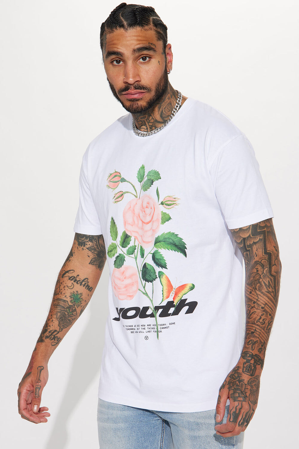 

Футболка Fashion Nova SPDN2240M, белый