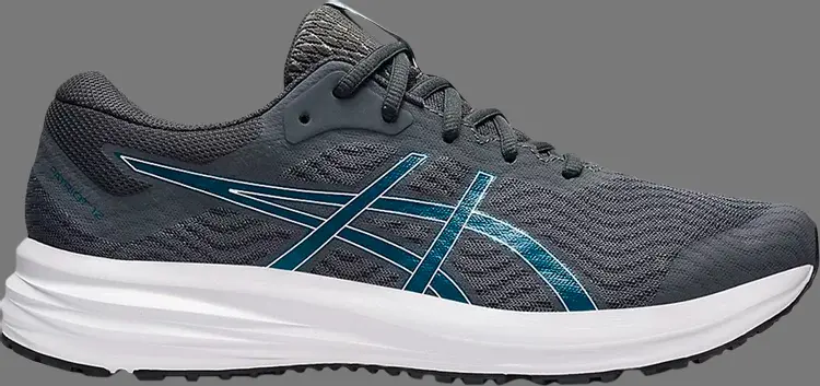 

Лимитированные кроссовки patriot 12 'carrier grey deep sea teal' Asics, серый