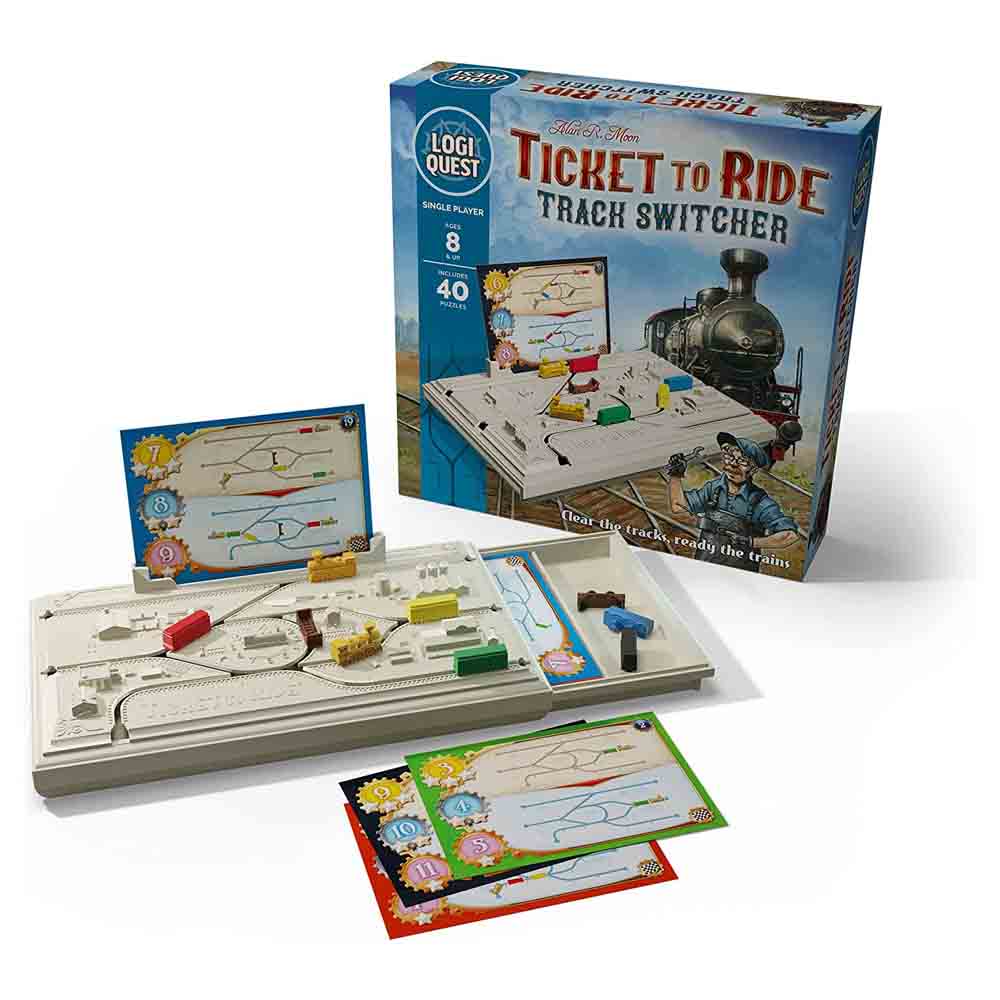 Заказать Настольная игра Days Of Wonder: Ticket To Ride Track Switcher  LogiQuest – цены, описание и характеристики в «CDEK.Shopping»