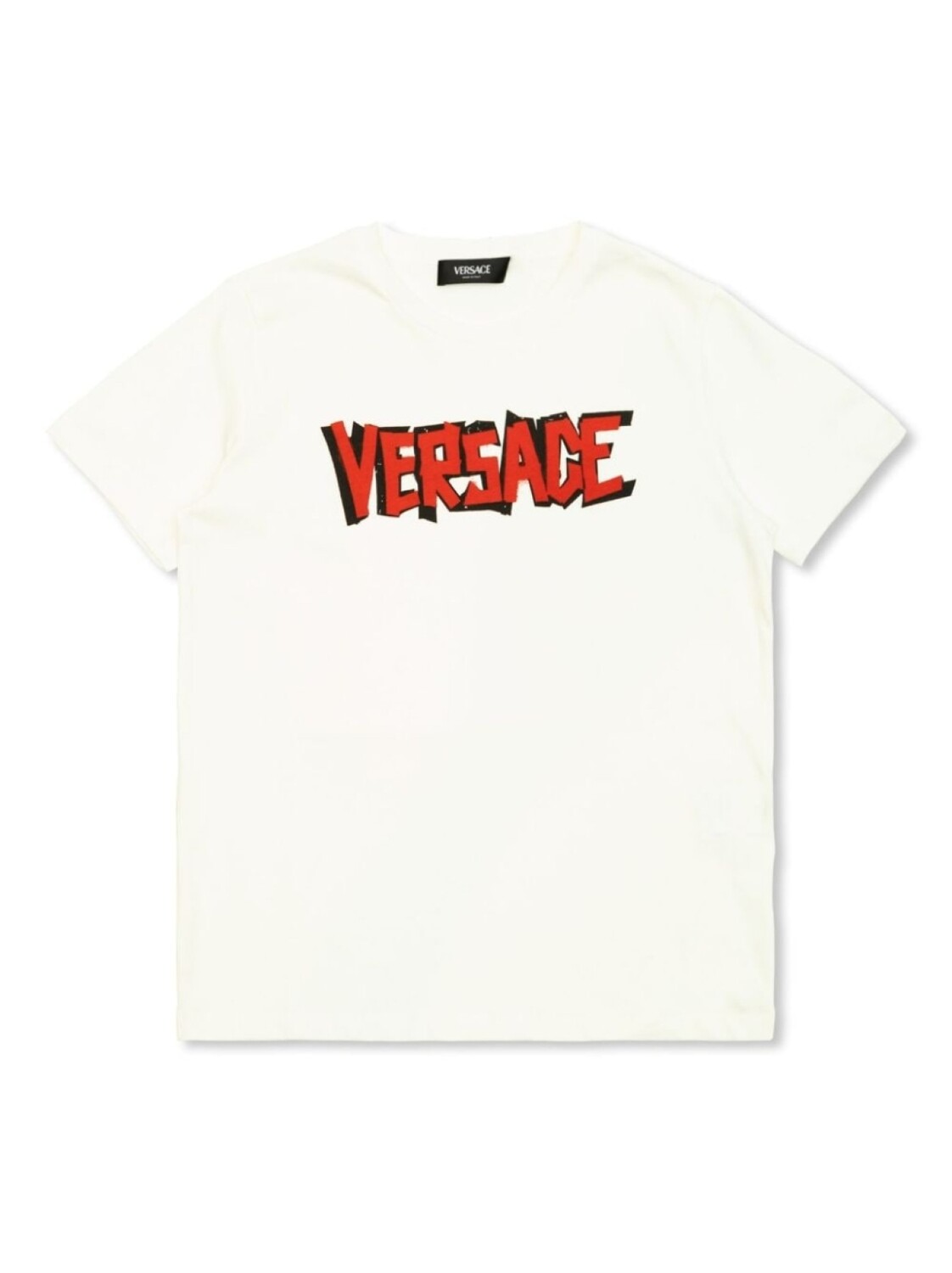 

Versace Kids футболка с логотипом, белый