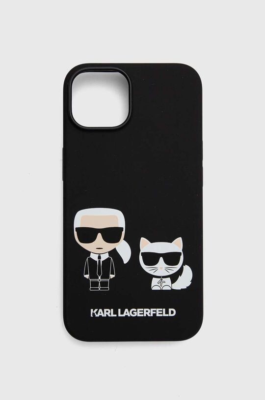 

Чехол для айфона 14 6,1" Karl Lagerfeld, черный