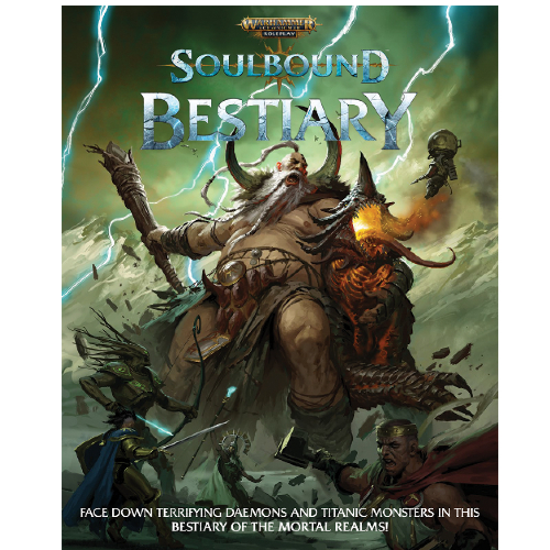 Книга Warhammer Age Of Sigmar Roleplay: Soulbound Bestiary warhammer age of sigmar hedonites of slaanesh slaangor fiendbloods