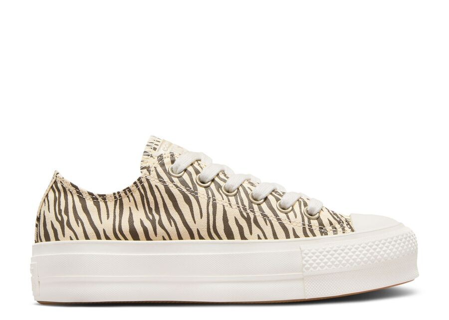 

Кроссовки Converse Wmns Chuck Taylor All Star Lift Low, цвет Zebra Print